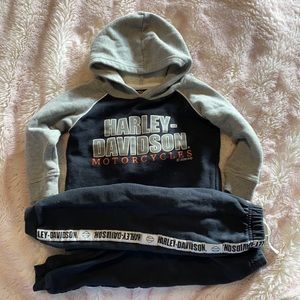 Toddler Harley Davidson Sweat Suit